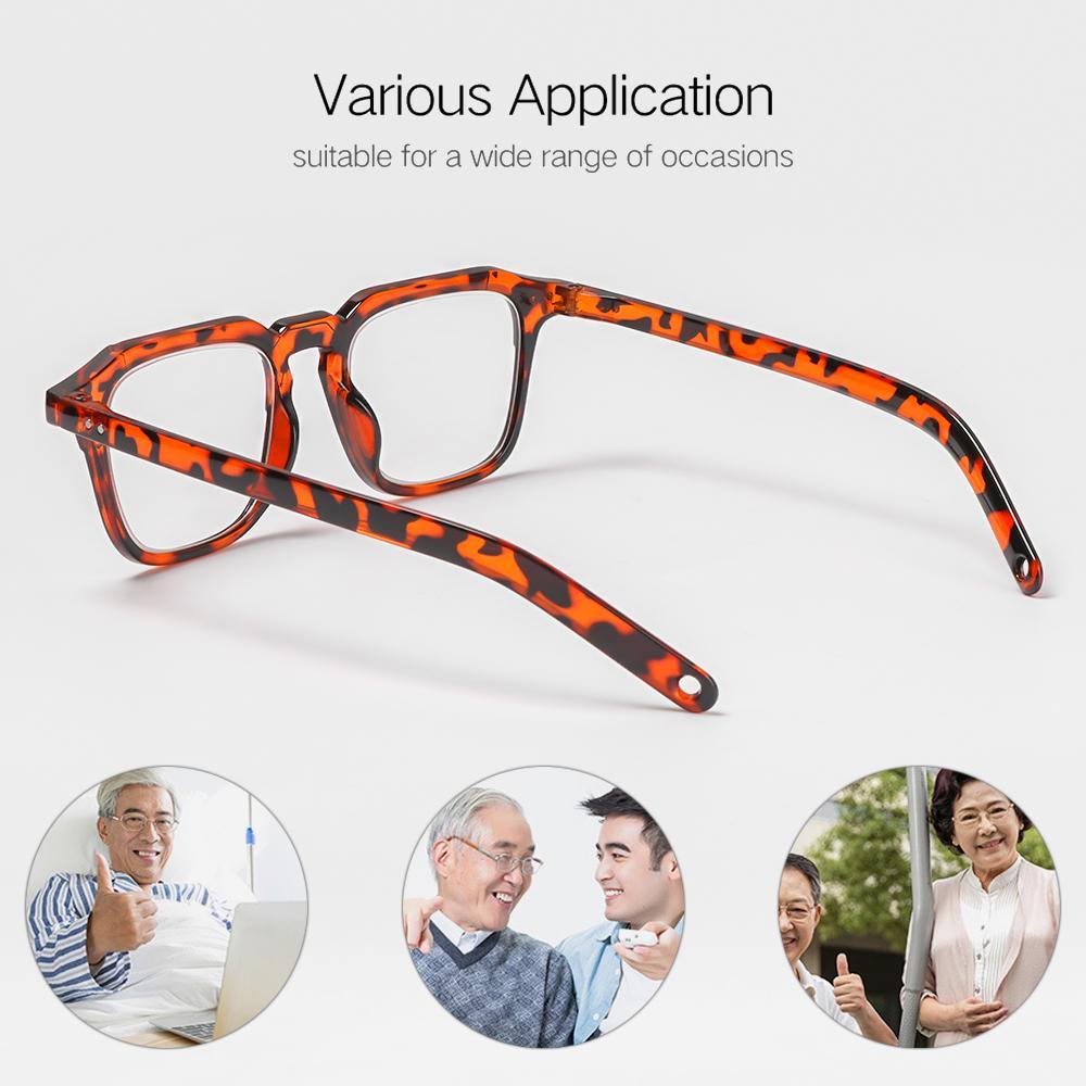 Mắt Kính Gọng Vuông Phong Cách Vintage Thời Trang