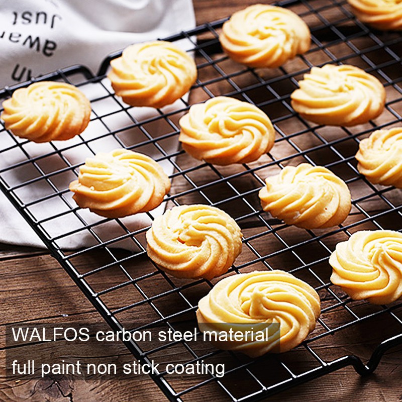 Vỉ làm mát bằng thép không gỉ chống dính Walfos