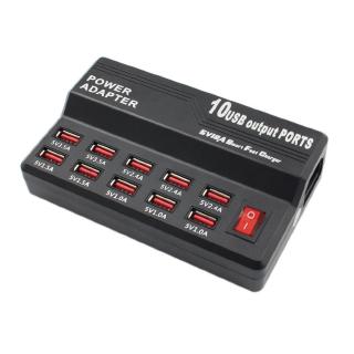 Củ Sạc Nhanh 60w 10usb 12a Nhiều Cổng Usb