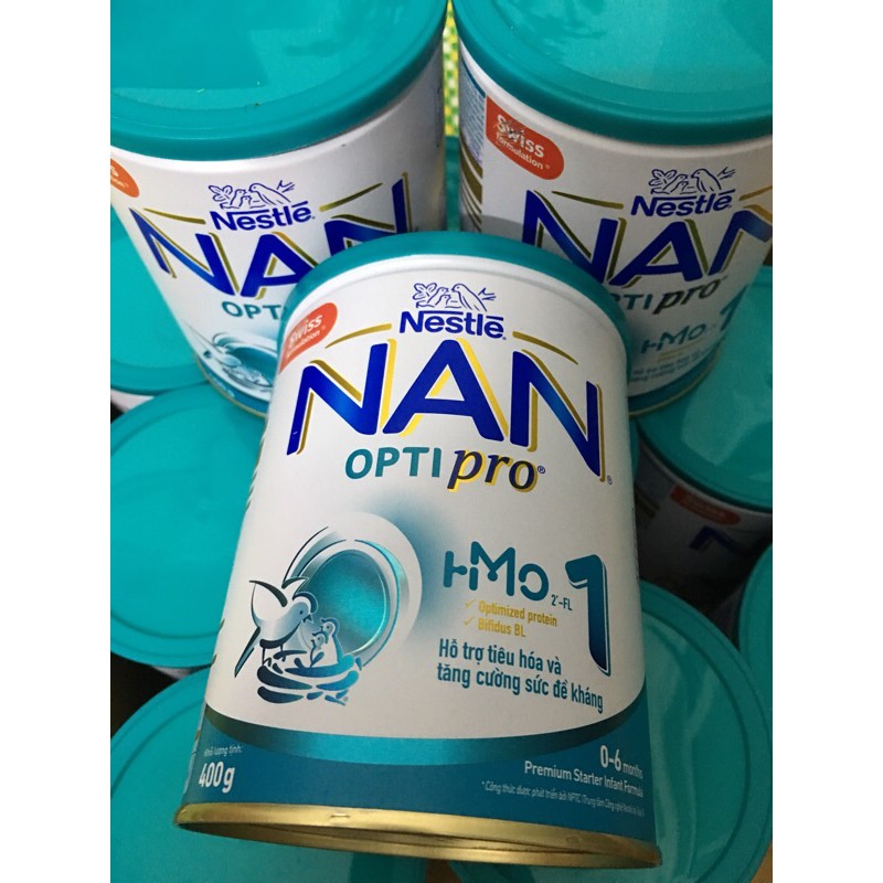 Sữa bột Nestlé NAN Optipro HMO 1 400g