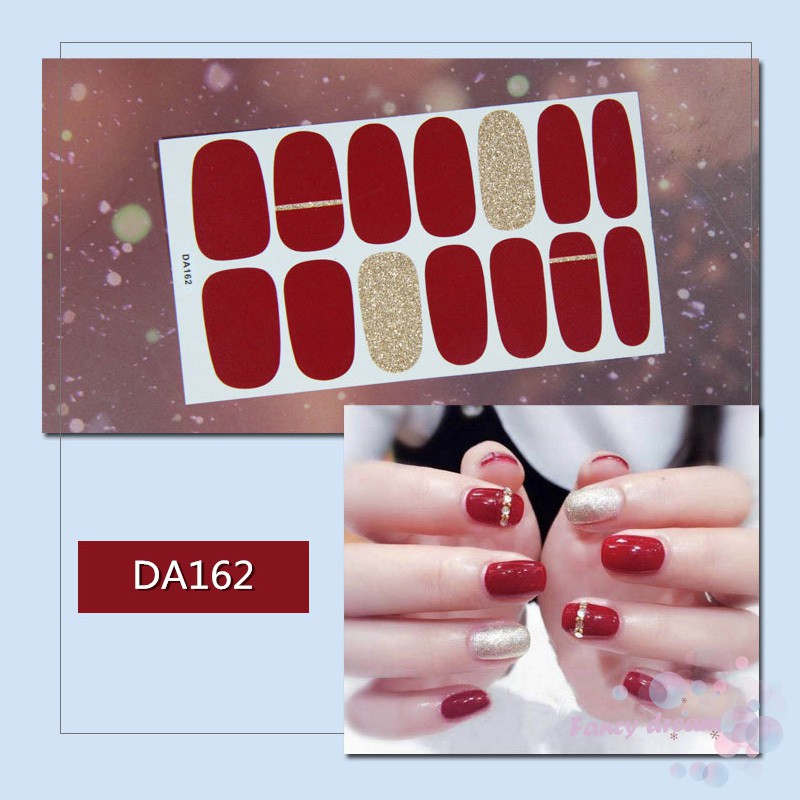 Sticker Dán Móng Tay không thấm nước siêu xinh và tiện lợi