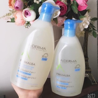 Sữa tắm Aderma Primalba Gentle Cleansing Gel cho bé 500ml/750ml