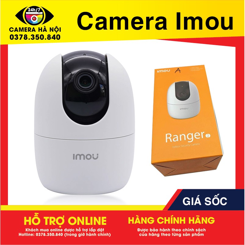 [GIÁ SỐC] Camera Wifi Imou A22EP 1080P - Đàm thoại 2 chiều, Phát hiện người xoay 360 độ