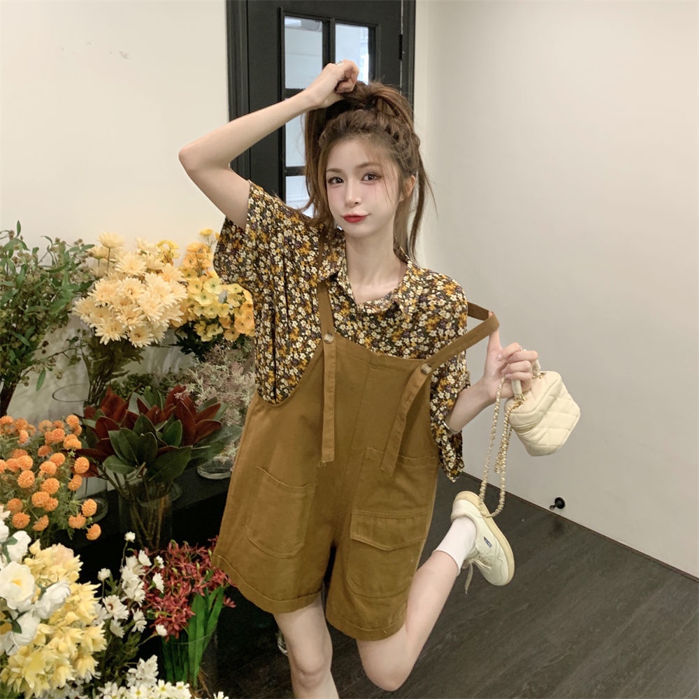 Áo Sơ Mi Tay Dài Họa Tiết Hoa Phong Cách Hàn Quốc Thời Trang Cho Nữ