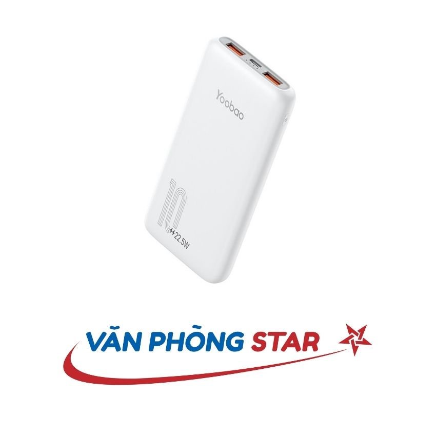 Sạc Dự Phòng Yoobao D10Q 10000mAh PD 3.0 Chính hãng BH 12 tháng