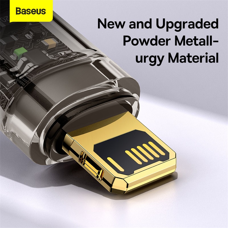 Dây cáp sạc nhanh BASEUS 2.4A thích hợp cho iPhone 13 Pro Max 12 11