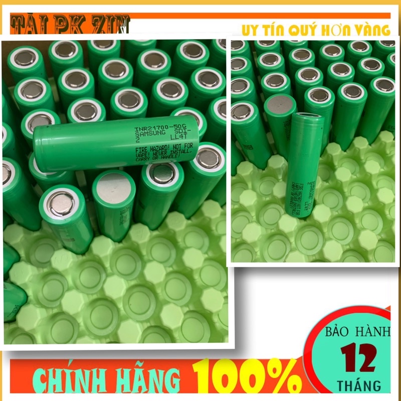 Pin Samsung 27100 50G  INR21700-50G 5000mah xả 10/15A