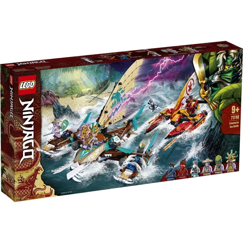 LEGO NINJAGO 71748 Trận Chiến Trên Biển Catamaran