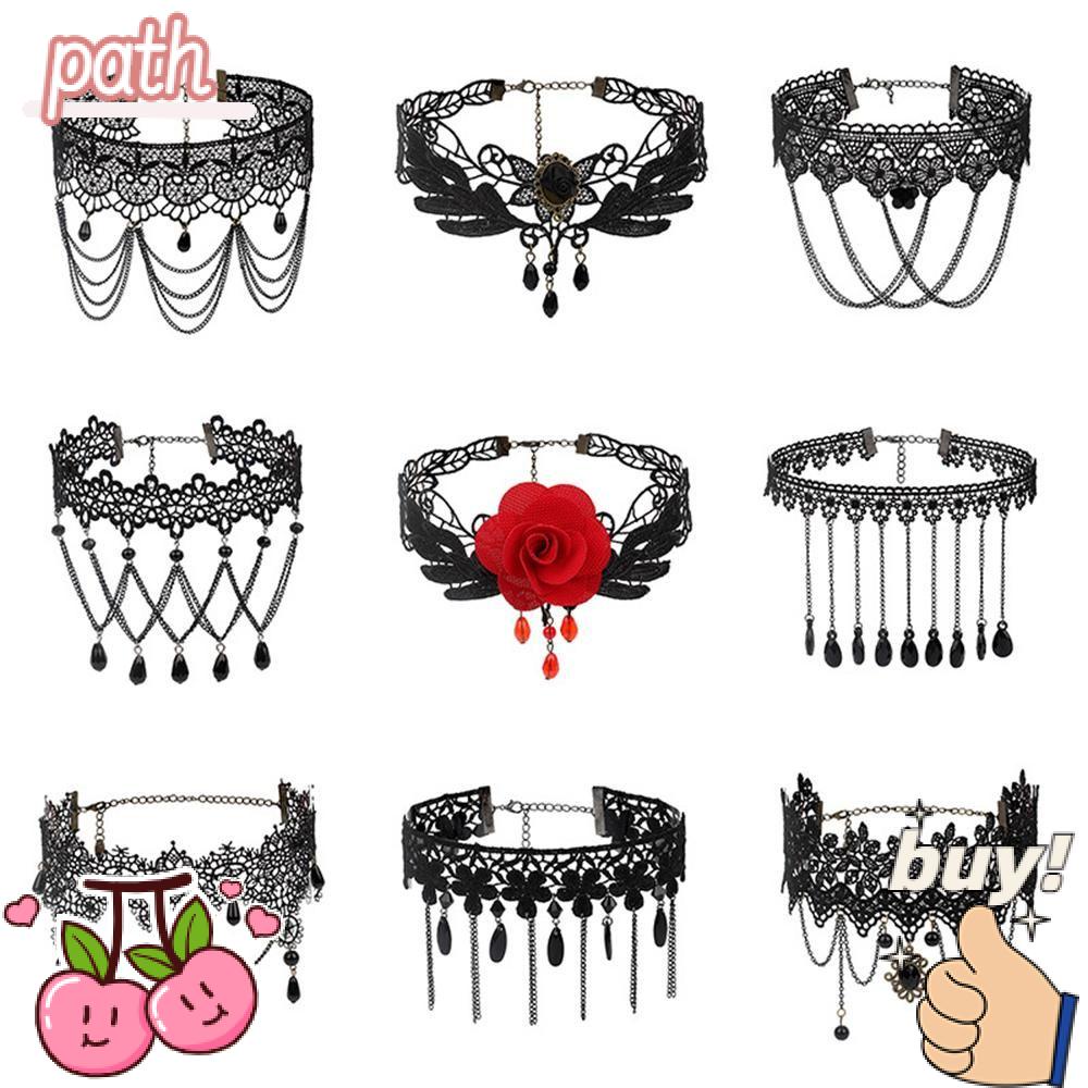Vòng Cổ Choker Phong Cách Steampunk Gothic Sang Trọng