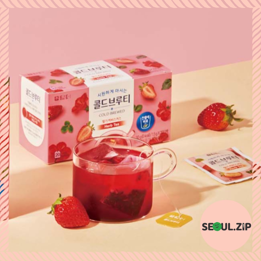 Bộ 0 Túi Lọc Trà Lạnh Damtuh Zero Calories 20T 3 Mùi Hương Hàn Quốc