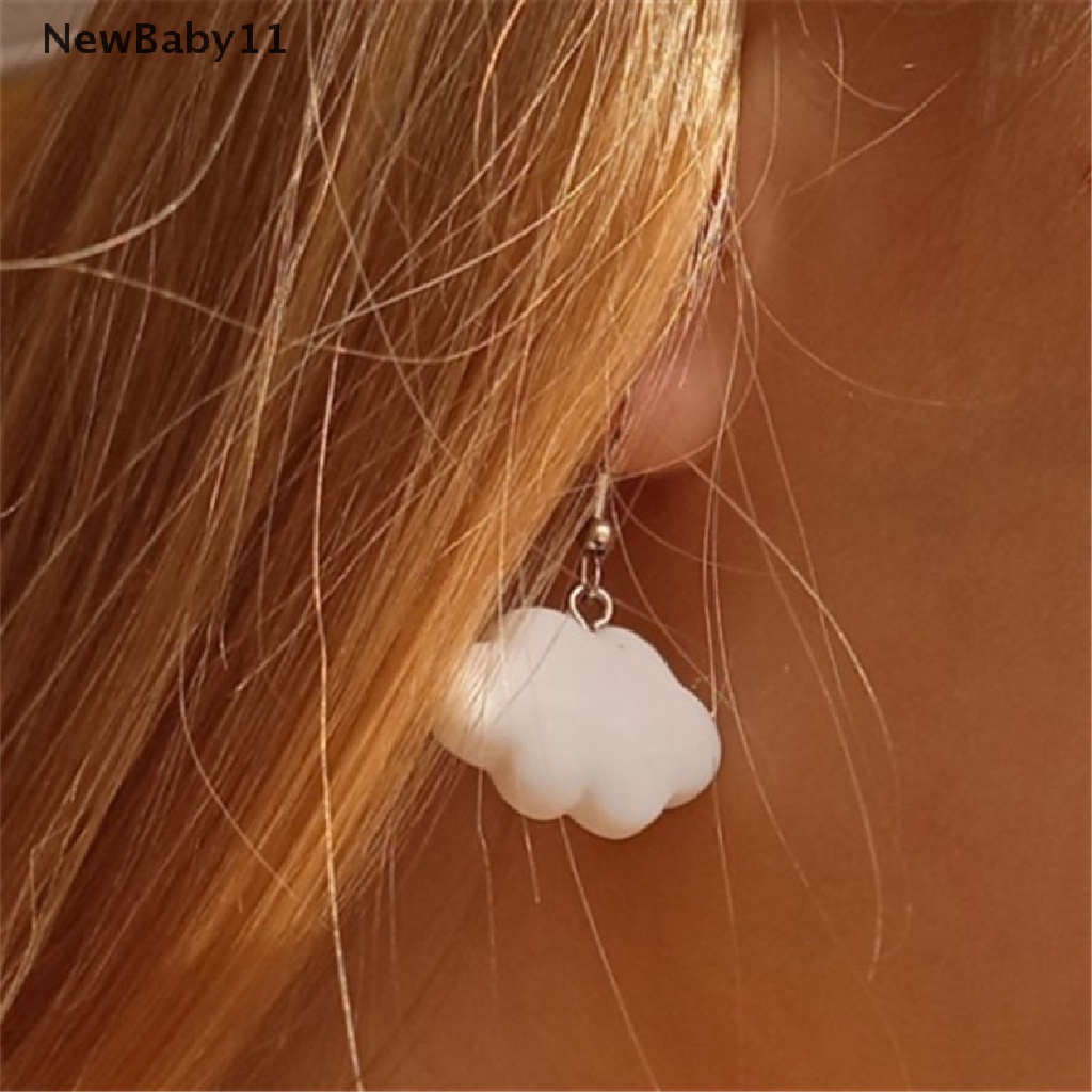 Bông Tai Hình Đám Mây Cầu Vồng Dễ Thương Dành Cho Bé Gái