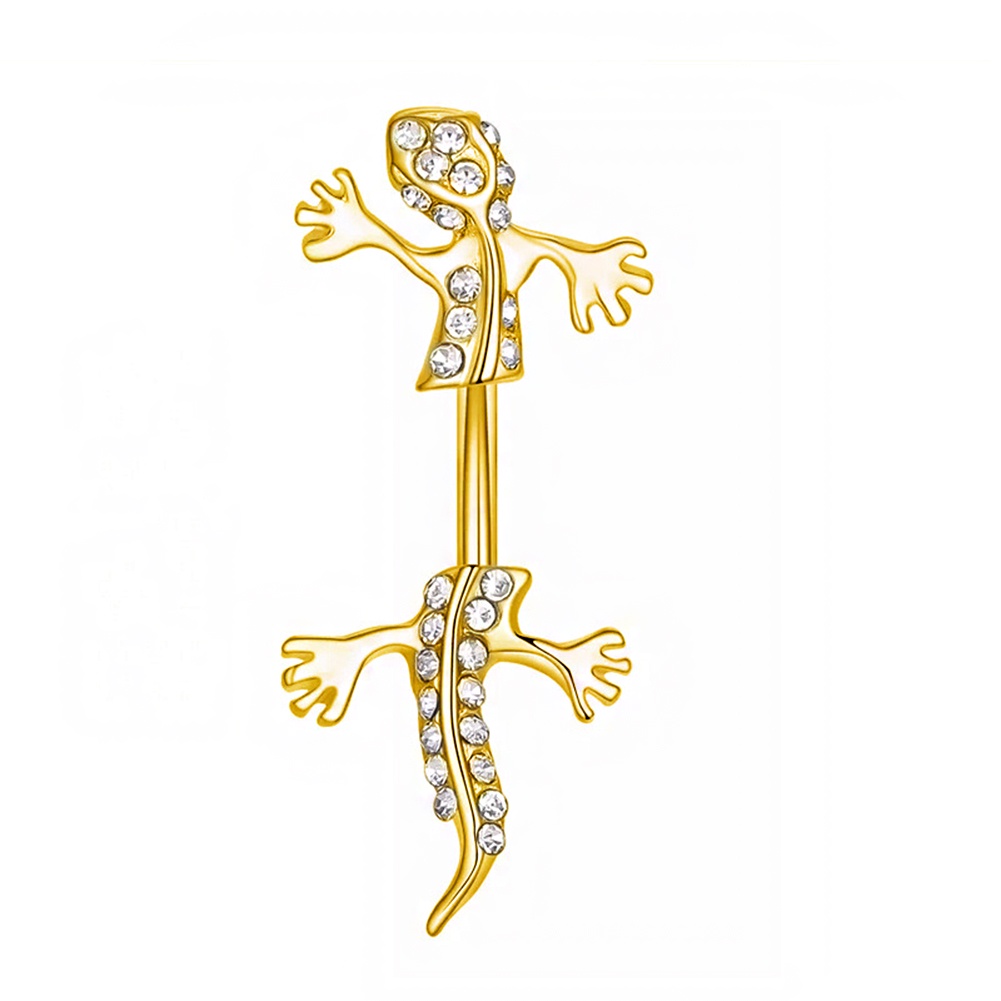 1 Khuyên RốN HìNh Hoa ĐíNh Đá Xinh XắN