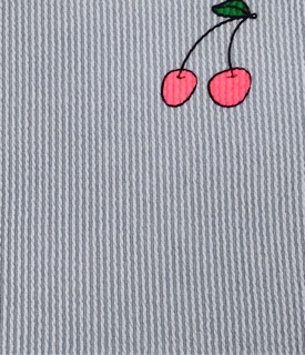 ÁO CROPTOP THUN GÂN CHERRY
