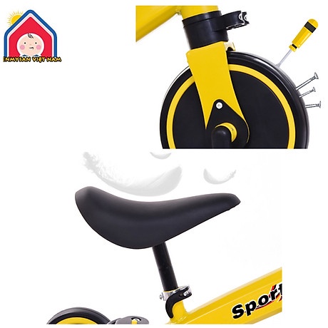 Xe chòi chân,bàn đạp 3 chức năng-Chính hãng Sport-xuất khẩu châu âu