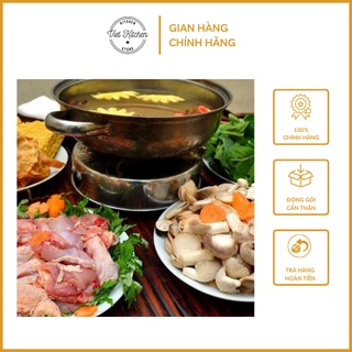 Nồi lẩu inox VietKitchen Nồi nấu lẩu Nồi lẩu vung inox - Nấu được Bếp Từ Làm Nóng Cực Nhanh - Đa Năng