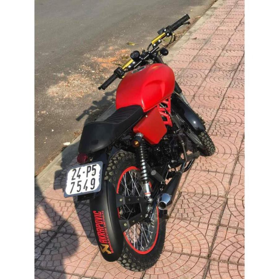 CẶP CỐP HÔNG XE MÁY 💎 CẶP CỐP CHO WIN ĐỘ CAFE RACER