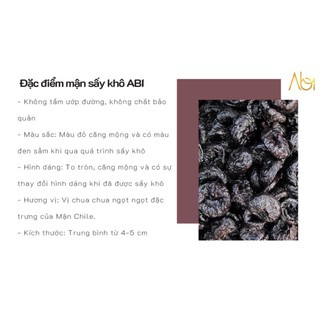 Mận sấy dẻo chilê