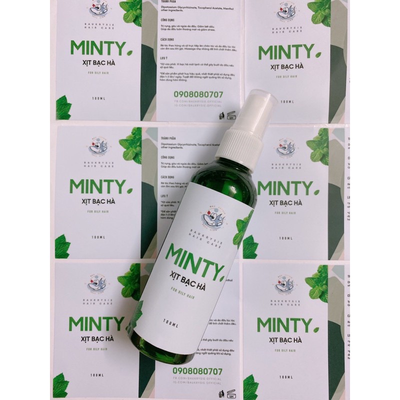 Minty Hair Mist - Xịt bạc hà | BigBuy360 - bigbuy360.vn