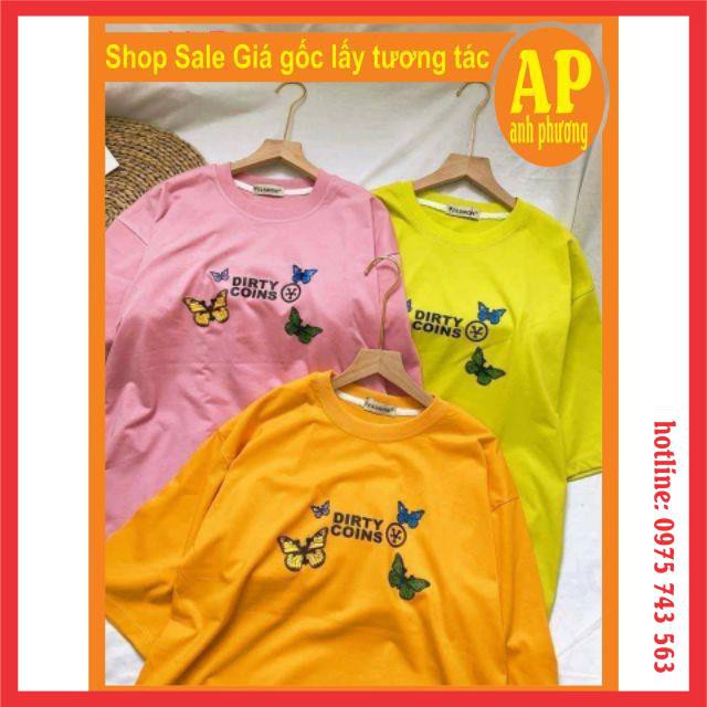 Áo phông Dirty♥️Chất cotton mềm mịn form thụng tay lỡ♥️kiểu dáng unisex♥️mặc nhóm lớp♥️phong cách hàn quốc