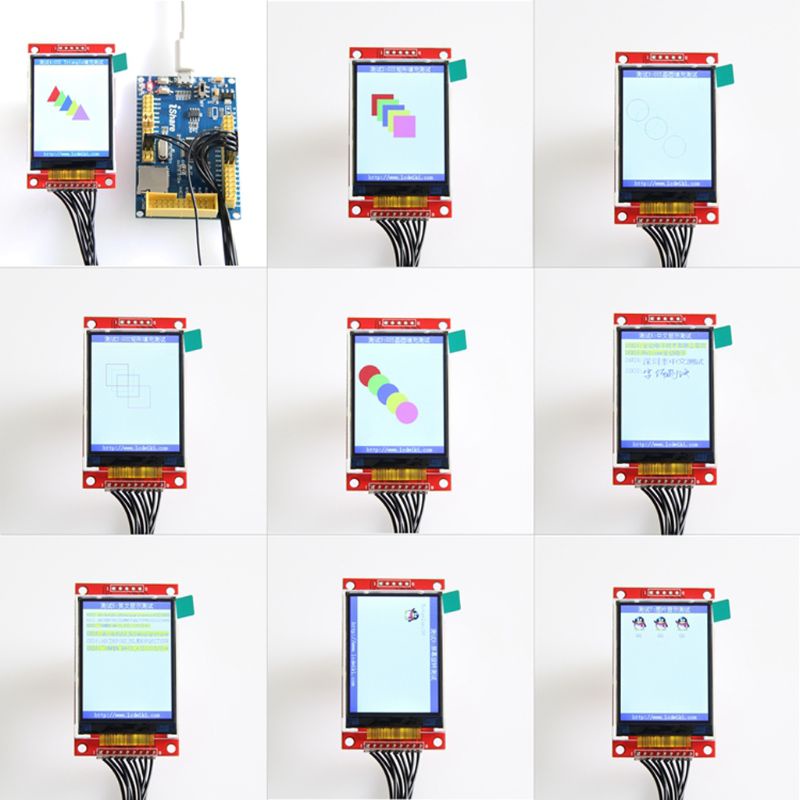 Mô Đun Màn Hình Lcd Tft 2.2 Inch 5.5v / 3.3v