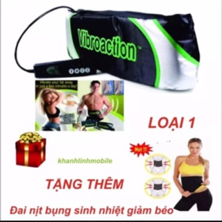Máy masage giảm mỡ , đánh tan mỡ bụng giảm béo ,+ tặng đai dinh nhiệt