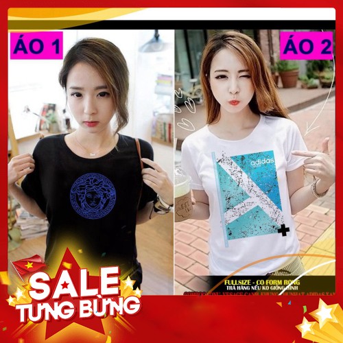 Thời Trang Cao Cấp Giá Sỉ ✨ ❤ Áo thun Nữ Cotton 4 Chiều ❤Áo phông chất thun cotton in hình siêu đẹp [Phong Cách]