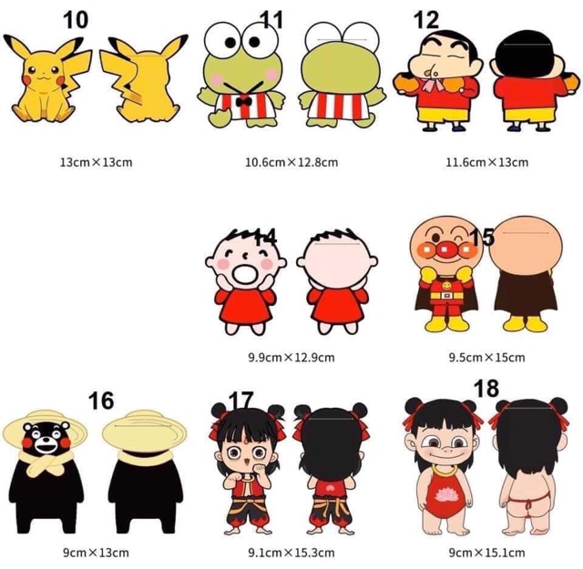 Set 10 bao lì xì hoạt hình ( giao ngẫu nhiên)
