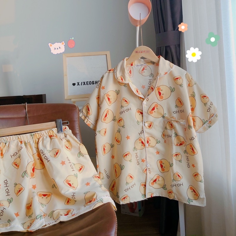 Bộ đồ ngủ nữ pijama kate thái, bộ mặc nhà áo cộc quần đùi xixeoshop | BigBuy360 - bigbuy360.vn