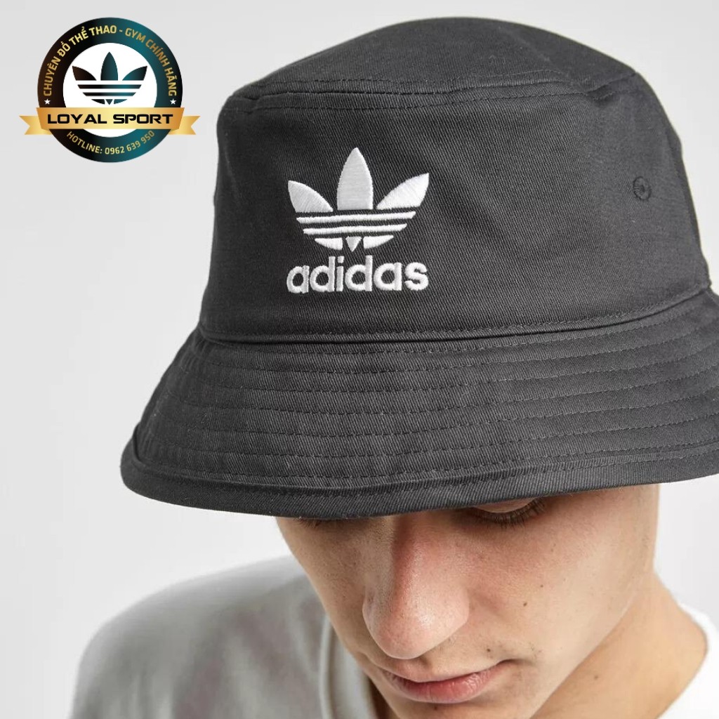 Mũ Bucket Adidas Full Tag Code Chất Vải Kali Dầy Dặn Thấm Mồ Hôi Tốt Freesize