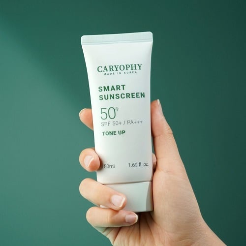 Kem Chống Nắng Caryophy ngừa mụn, giảm thâm, bảo vệ da khỏi tia UV Caryophy Smart Sunscreen Tone Up 50ml