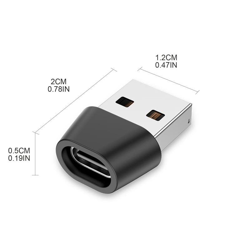 Đầu Chuyển Đổi Usb Type-C Sang Type-C PD OTG Cho Tai Nghe Ổ Đĩa U