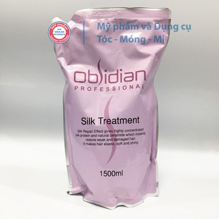 Dầu hấp túi Obsidian 1500ml siêu mượt, dưỡng tóc khỏe đẹp, phục hồi hư tổn