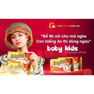 Combo 5 BABYKIDS ĂN NGỦ NGON YẾN SÀO (CAM KẾT CHÍNH HÃNG)