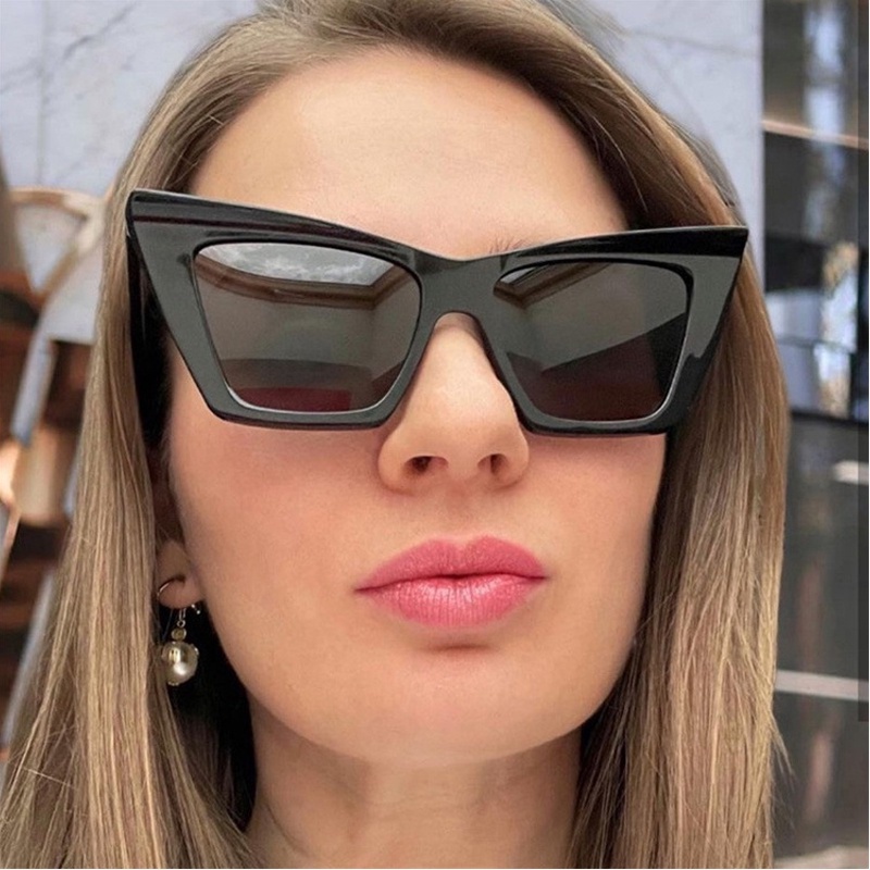 Mới Kính Mát Mắt Mèo Gọng Nhựa Chống Tia Uv400 Phong Cách Cổ Điển Sang Trọng Dành Cho Cả Nam Và Nữ