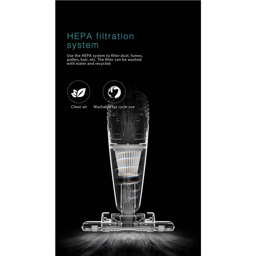 Máy hút bụi cầm tay Deerma Dx115CC thiết kế nhỏ gọn chính hãng - AH001