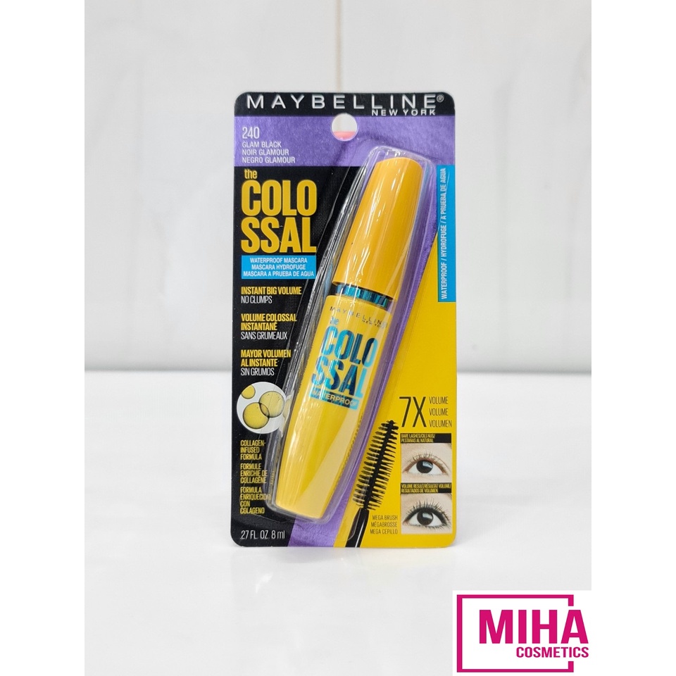 Mascara MAYBELLINE The Colossal Volume Express Waterproof USA