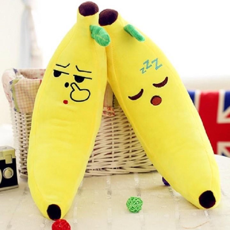 Chuyên Sỉ s - Thú bông hình trái chuối full size - Gấu bông ôm hình chuối