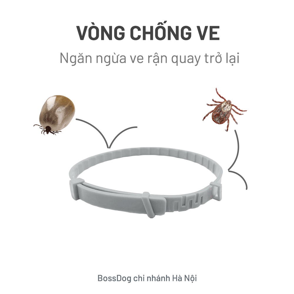 Vòng tránh ve, rận cho chó