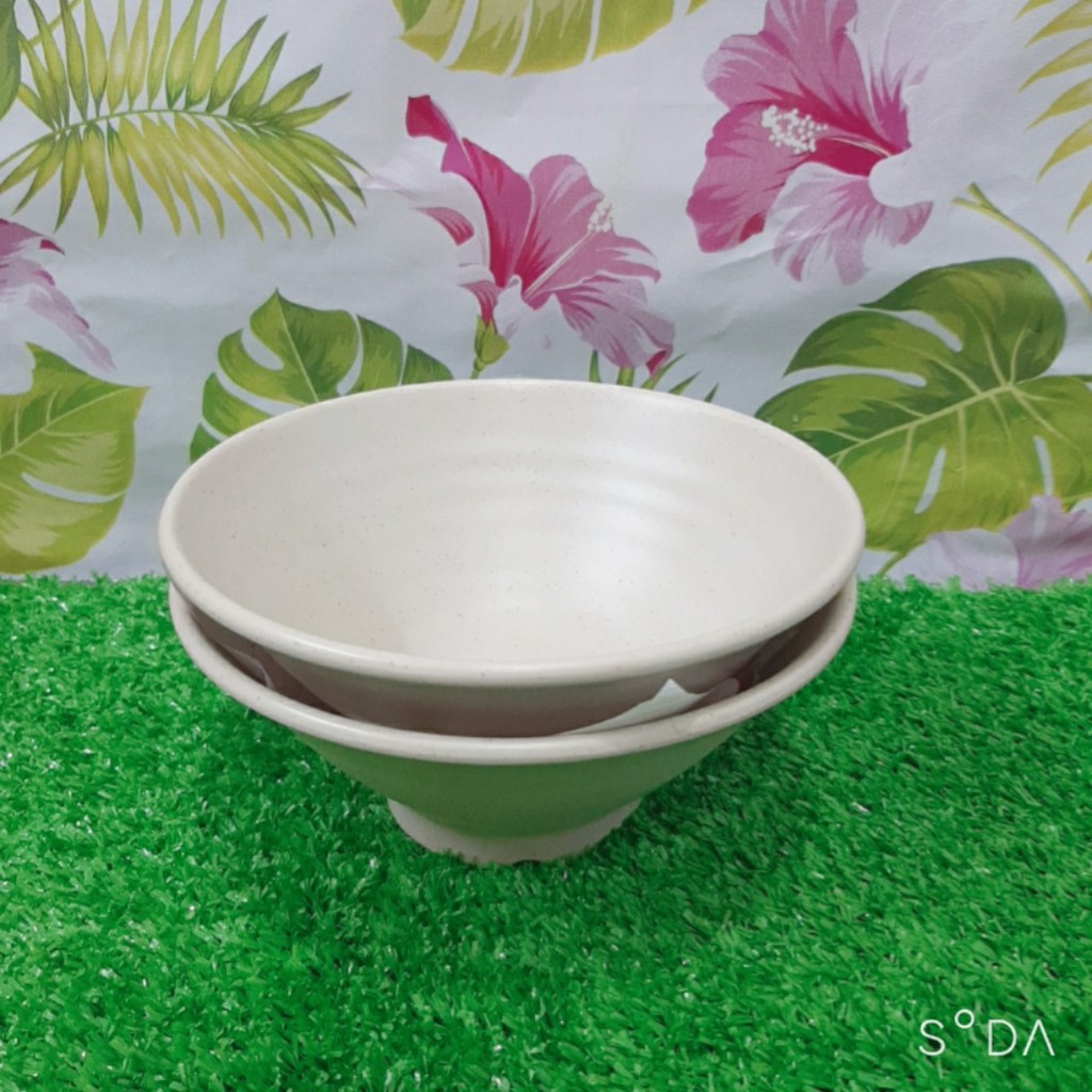 Tô nhựa melamine,TO X16N,17N,18N màu nhám Nâu, nhà hàng sang trọng - Cao Cấp
