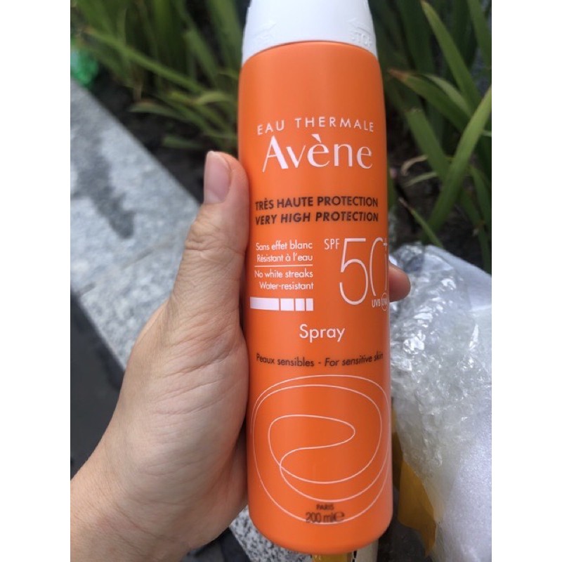 Xịt chống nắng Avene Very High Protection Spray 50+ (200ml)