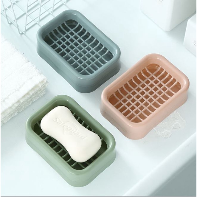 Hộp đựng xà phòng, xà bông tắm có nắp đậy Nhựa Việt Nhật ❤️FREESHIP❤️Khay đựng đồ rửa bát