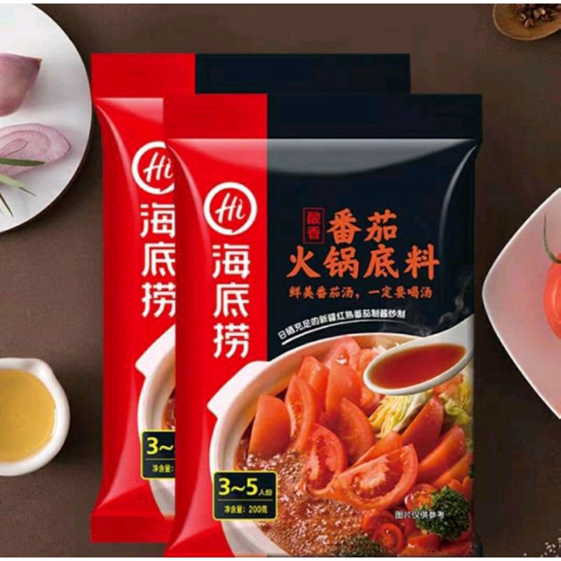 Cốt gia vị lẩu cà chua / tomyum haidilao 210g | BigBuy360 - bigbuy360.vn