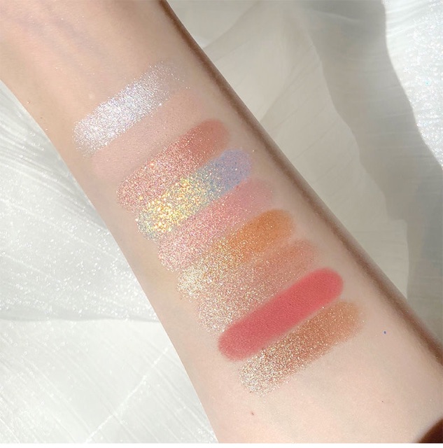 ✔️BÁN BUÔN - Bảng Phấn Mắt 9 ô nhũ lấp lánh Glam Colour | BigBuy360 - bigbuy360.vn