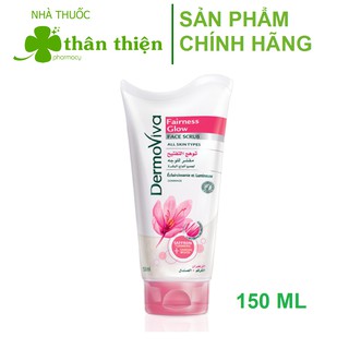 Sữa rửa mặt DermoViva chiết xuất Saffron làm trắng da - Dermoviva Fairness Glow Face Wash 150ml