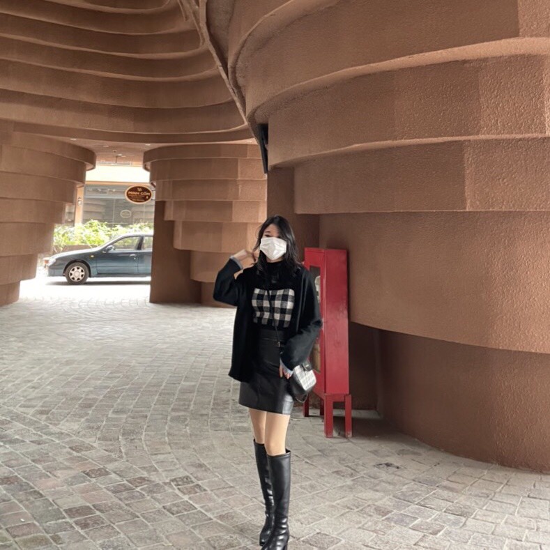 Chân Váy Ngắn Da Pu Cao Cấp, Dáng Chữ A, Lưng Cao Tôn Dáng, Thoáng Mát TA-8014