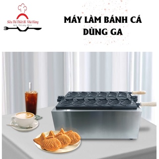 Máy làm bánh cá 6 con bằng ga_hàng chính hãng bảo hành 12 tháng