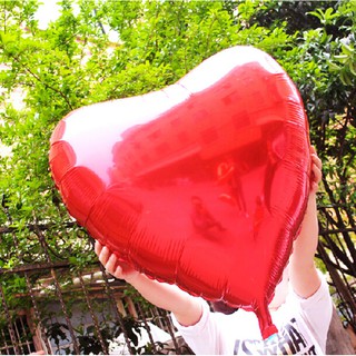 Bong bóng kiếng trái tim size lớn 80cm