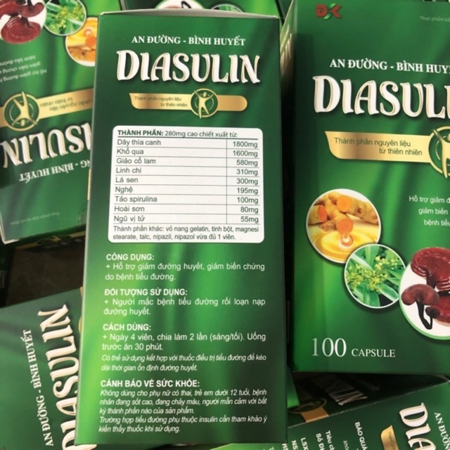 DIASULiN - an đường - bình huyết