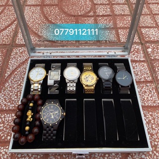 Hộp đồng hồ 12 chiếc vỏ nhôm SIÊU NHẸ