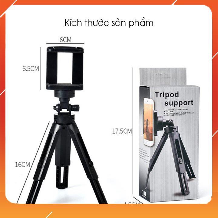 GD368 ĐẾ Chân chụp ảnh quay phim , livetream TRIPOD MINI 360 độ